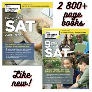 The Princeton Review 2 SAT Prep Book Set